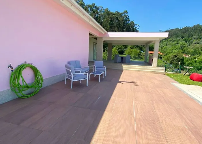 Charming In Sao Miguel Do Prado With Private Pool *